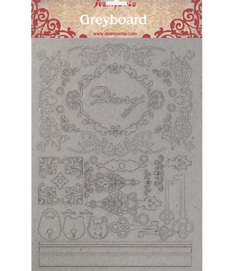 FORMES CARTON A4 DIARY KLSPDA411 STAMPERIA