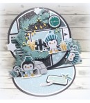 GABARIT EASEL CIRCLE CARD - DUTCH DOOBADOO (833)