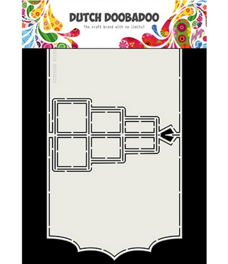 GABARIT PRESENT CARD - DUTCH DOOBADOO (835)