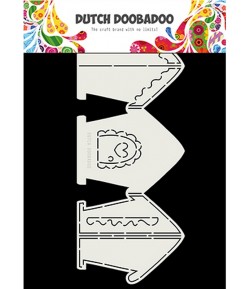 GABARIT GINGERBREAD HOUSE - DUTCH DOOBADOO (834)