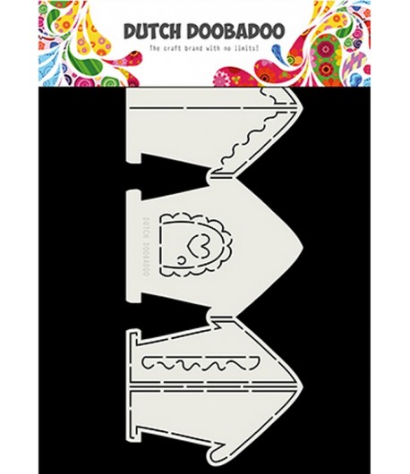 GABARIT GINGERBREAD HOUSE - DUTCH DOOBADOO (834)