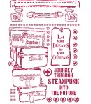 POCHOIR LADY VAGABOND LUGGAGE  21X29.7CM KSG455