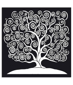 POCHOIR TREE OF LIFE 30X30 EP 0.25 KSTDG05