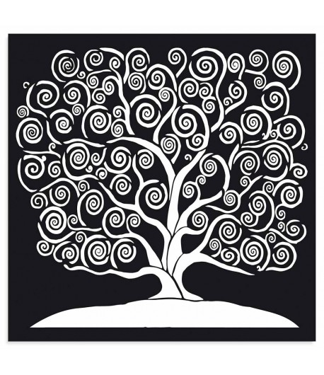 POCHOIR TREE OF LIFE 30X30 EP 0.25 KSTDG05