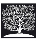 POCHOIR TREE OF LIFE 30X30 EP 0.25 KSTDG05
