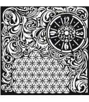 POCHOIR CLOCK AND TEXTURE 30X30 EP 0.25 KSTDG08