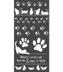 POCHOIR PRINTS 12 X 25 CM - KSTDL43 STAMPERIA