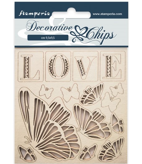 FORMES CARTON CHIPS LOVE 9.5 X 9.5 CM - SCB20