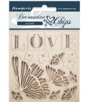 FORMES CARTON CHIPS LOVE 9.5 X 9.5 CM - SCB20