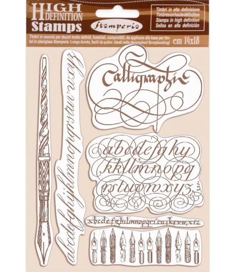 TAMPONS HD CALLIGRAPHY 14X18CM  WTKCC187