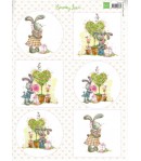 FEUILLE BUNNY LOVE - VK9551 - MARIANNE DESIGN
