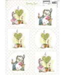 FEUILLE BUNNY LOVE - VK9552 - MARIANNE DESIGN