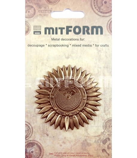 PIECE EN MÉTAL - FLOWERS 3 - MITFORM 060