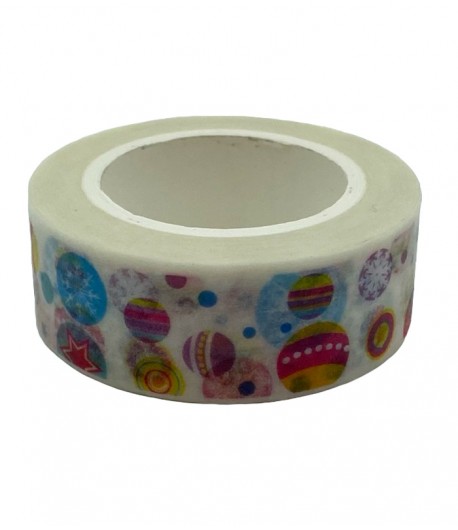 MASKING TAPE BOULES DE NOEL X 10 M
