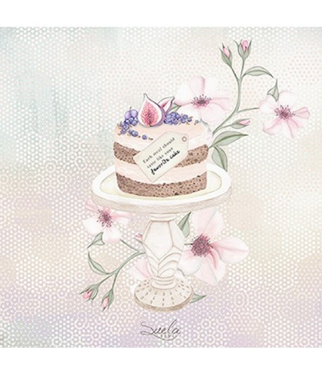 SERVIETTE GATEAU