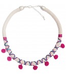 CORDON MACRAME MAGENTA 1MM X10 M