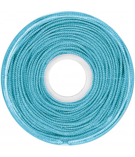 CORDON MACRAME TURQUOISE 1MM X10 M