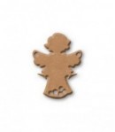 PLAQUE ANGELOT EN MEDIUM 7.5X9.5CM KF307