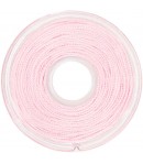CORDON MACRAME ROSE 1MM X10 M