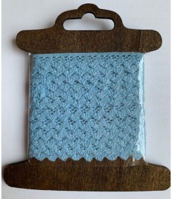 DENTELLE BLEUE 0.8 CM X 3 M