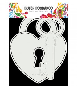 GABARIT COEUR ET CLEF - DUTCH DOOBADOO (844)