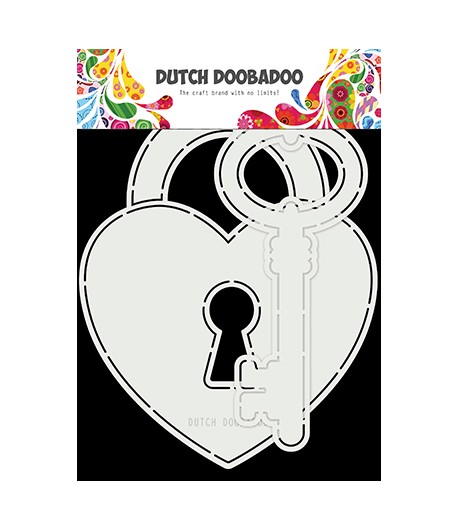 GABARIT COEUR ET CLEF - DUTCH DOOBADOO (844)
