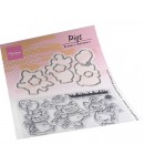 TAMPONS + DIES COCHONS - MARIANNE DESIGN