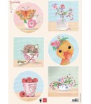 FEUILLE SENSIBILITY DUCK  MARIANNE DESIGN - EWK1283