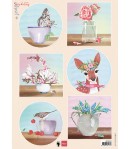 FEUILLE SENSIBILITY DEER MARIANNE DESIGN - EWK1283