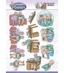 FEUILLE 3D FUNKY HOBBIES - SELFIE CD11604