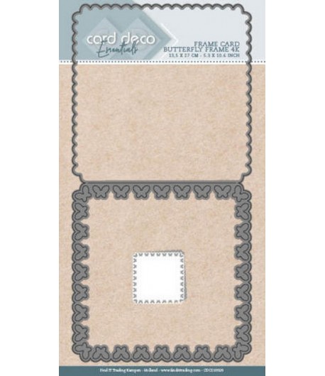 DIE CADRES PAPILLONS - CDCD10026 13.5X27CM