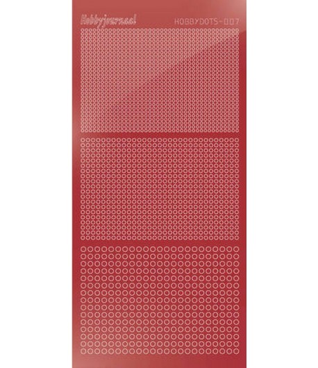 STICKERS MOTIFS ROUGE STDM07H