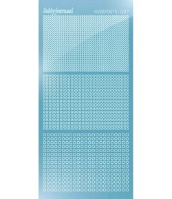 STICKERS MOTIFS BLEU CLAIR STDM075