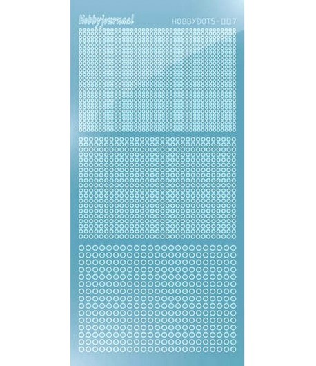 STICKERS MOTIFS BLEU CLAIR STDM075