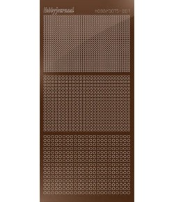 STICKERS MOTIFS MARRON STDM07G