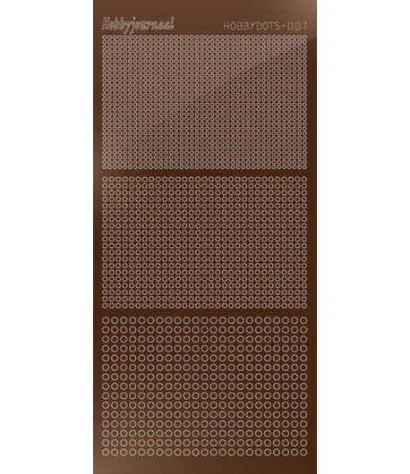 STICKERS MOTIFS MARRON STDM07G