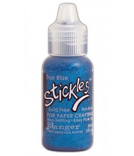 COLLE PAILLETEE STICKLES TRUE BLUE