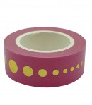 MASKING TAPE POIS OR ROSE X 10 M