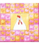 SERVIETTE POULE ET POUSSINS
