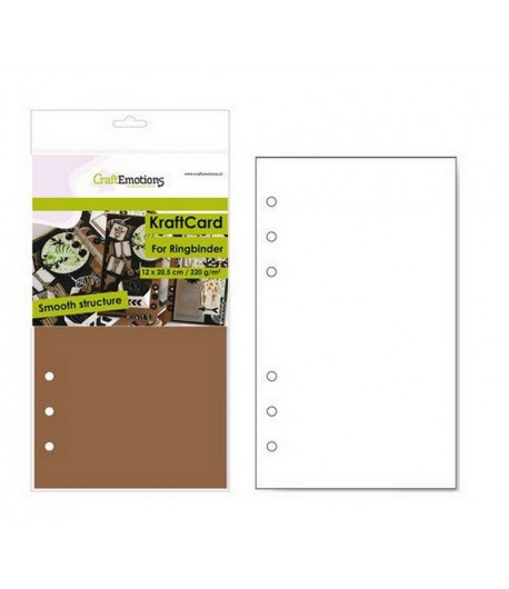 PAGES PLANNER - A5 12 X 20.5 CM - KRAFT X 12