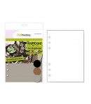PAGES PLANNER - A5 14.5 X 20.5 CM - NOIR/KRAFT/ GRIS X 12