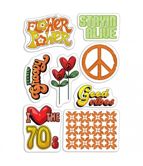 TAMPONS TRANSPARENTS 70s PSB6019