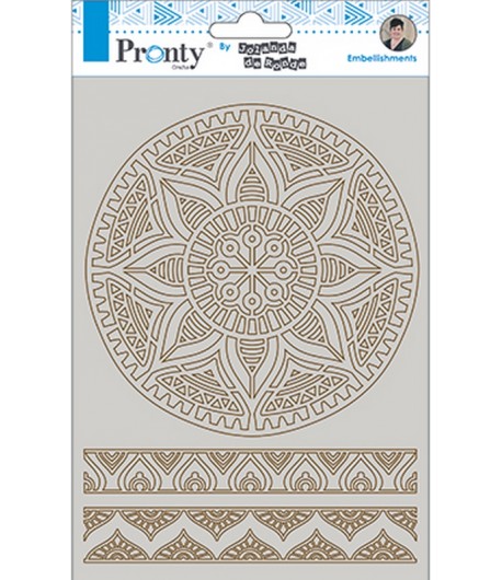 FORMES MANDALAS EN CARTON 1MM