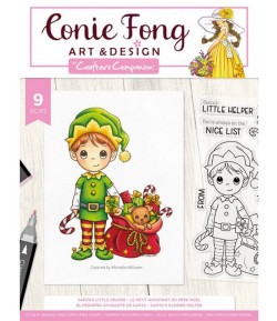    TAMPONS SANTAS LITTLE HELPER - CONIE FONG CRAFTERS COMPANION