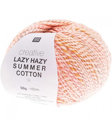LAZY HAZY SUMMER COTTON SAUMON N°002