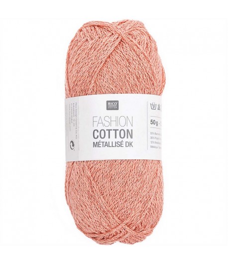 FASHION COTTON METALLISE AMBRE (024)