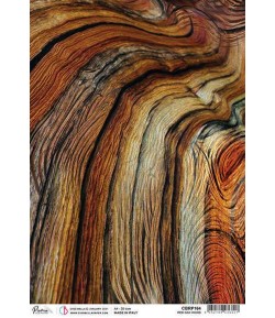PAPIER DE RIZ A4 RED OAK WOOD 21 X 29.7CM CBRP164