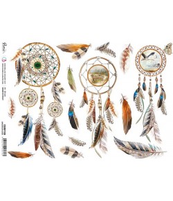 PAPIER DE RIZ A4 DREAMCATCHER 21 X 29.7CM CBRP159