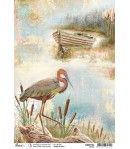 PAPIER DE RIZ A4 HERON 21 X 29.7CM CBRP154