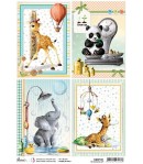 PAPIER DE RIZ A4 MY FIRST YEAR 21 X 29.7CM CBRP151